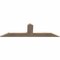 Ekena Millwork Portland Smooth Timber Gable Bracket, Douglas Fir, 60"W x 17"H x 1 1/2"D x 5 1/2"F, 7/12 Pitch GBW060X17X0206POR00SDF - alternate 2